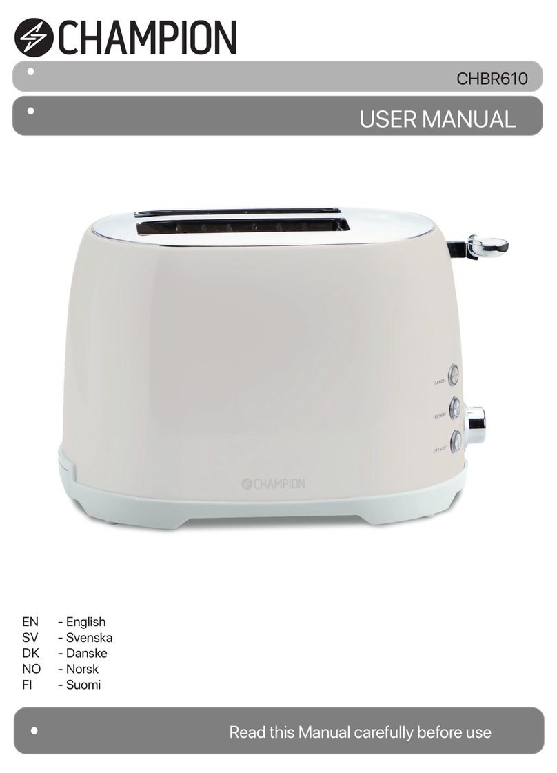 Champion CHBR610 user manual
