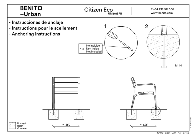 BENITO Citizen Eco UM301SPR quick start guide