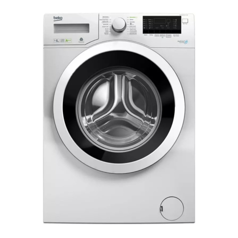 Beko WMY 61283 CS PTLB2 User manual