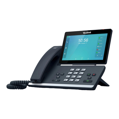 Proximus Yealink SIP-T58W manual
