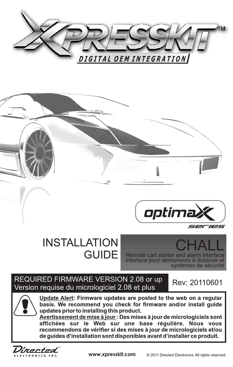 Xpresskit OptimaX series User manual