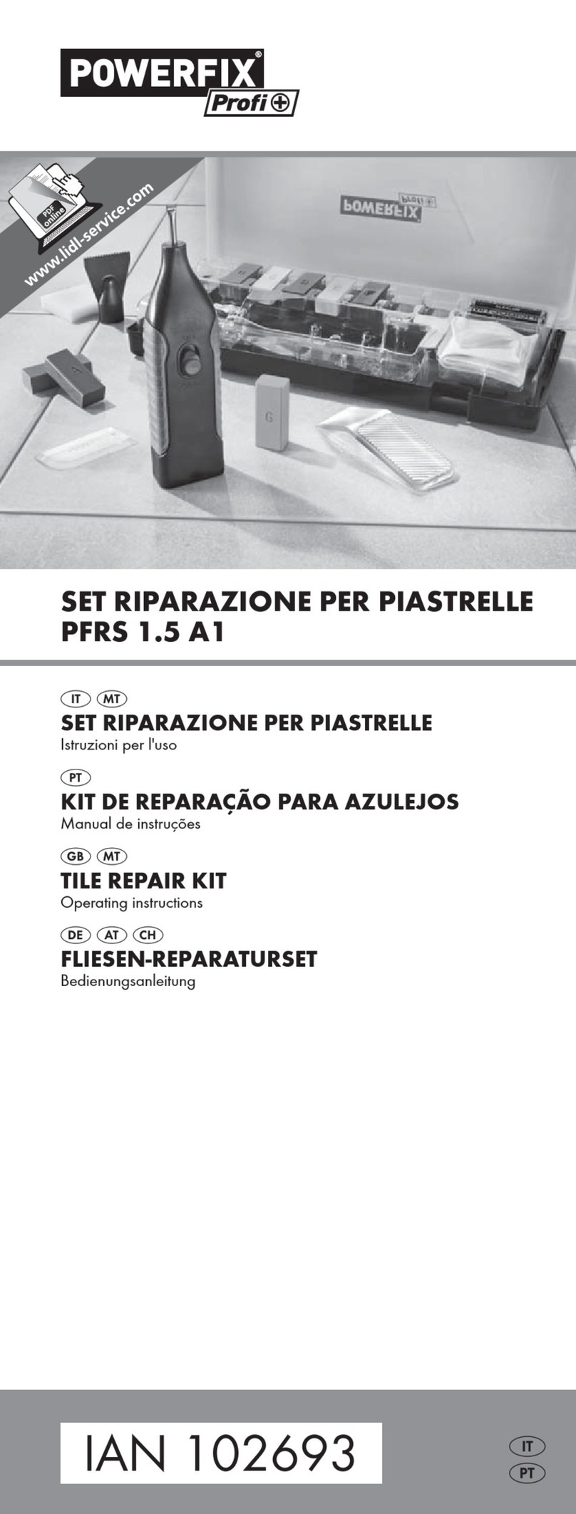 Powerfix Profi+ 102693 User manual