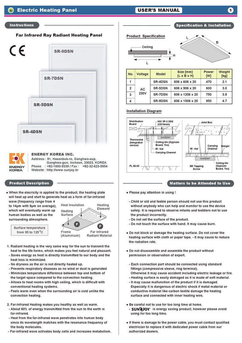 Sunjoy SR-4DSN user manual