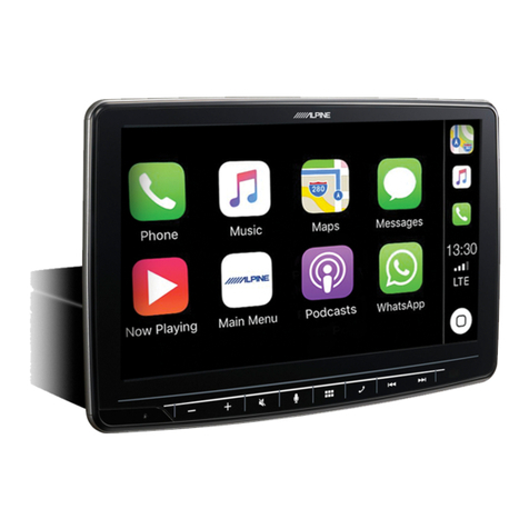 Alpine HALO9 Quick reference guide
