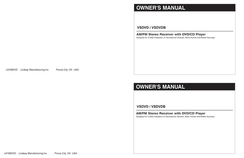 Lindsay VSDVD owner's manual