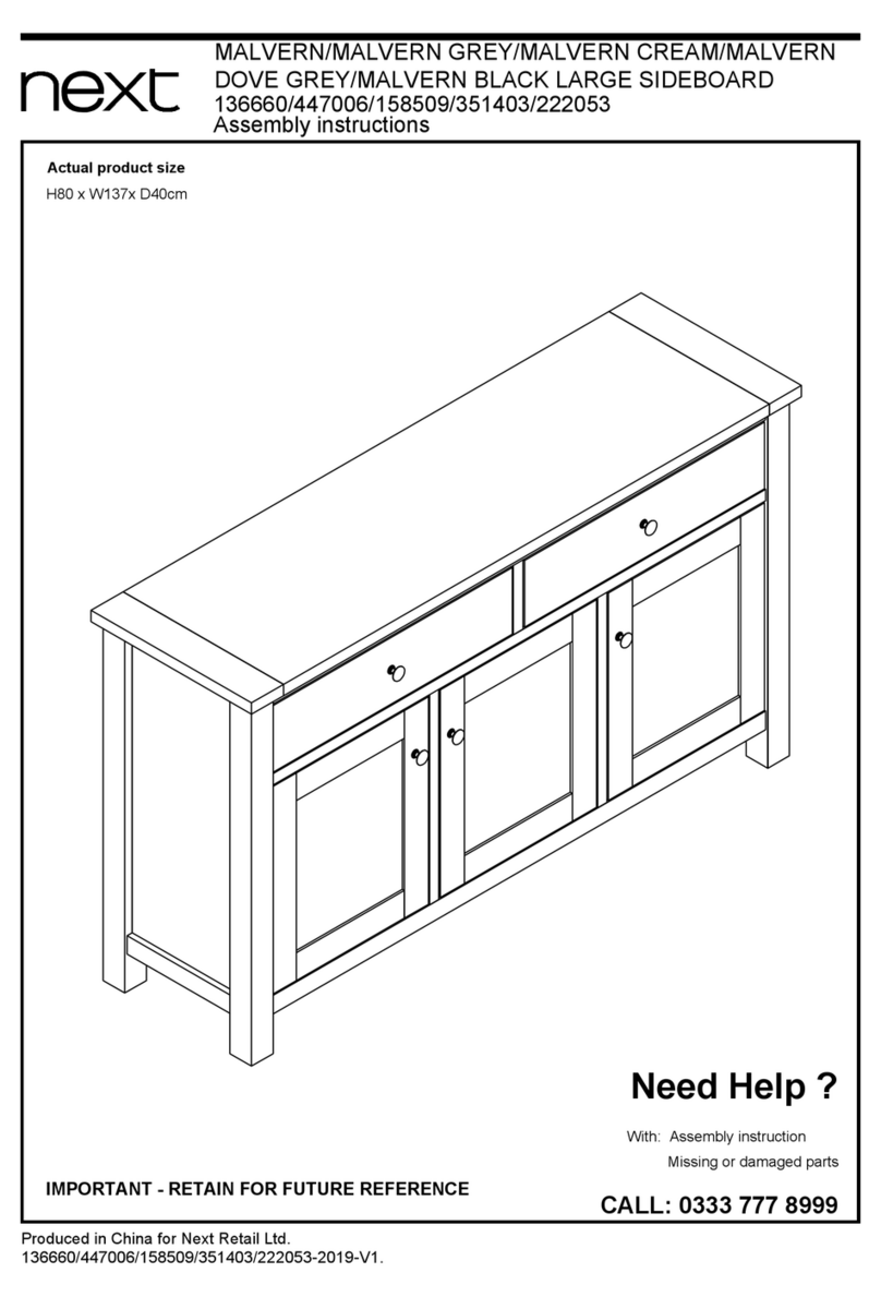 Next 136660 Assembly instructions