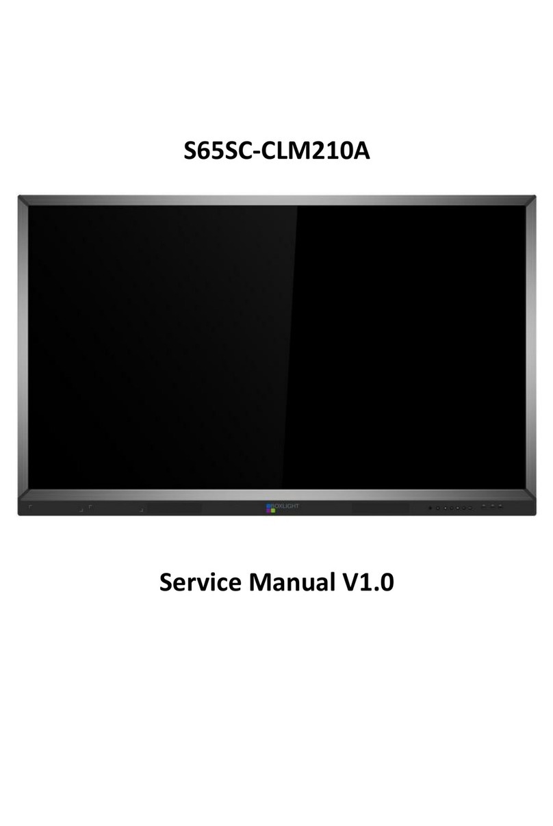 BOXLIGHT ProColor 652U User manual BOXLIGHT ProColor 652U User manual