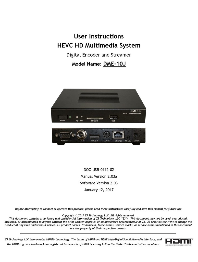 Z3 Technology DME-10J User instructions Z3 Technology DME-10J User instructions
