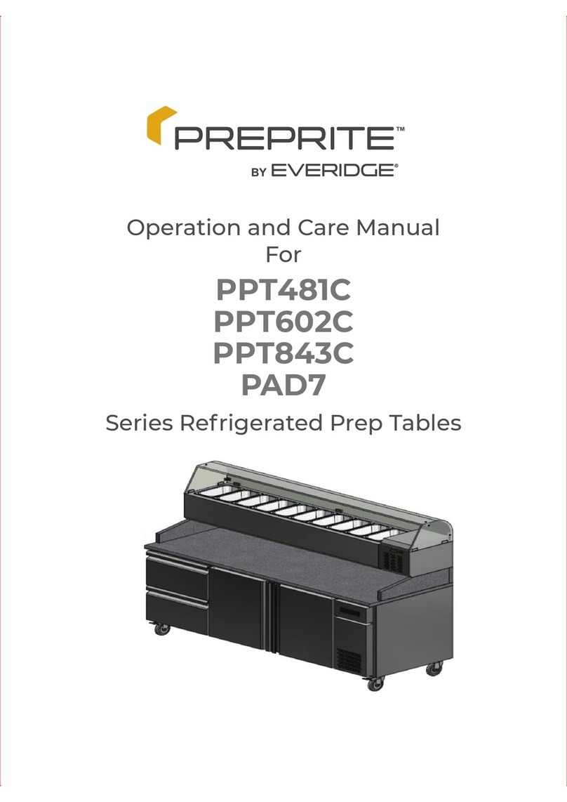 Everidge PREPRITE PPT481C Series User manual