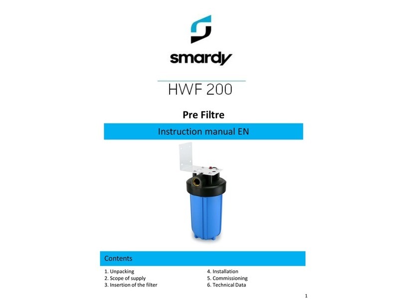 SMARDY HWF 200 instruction manual