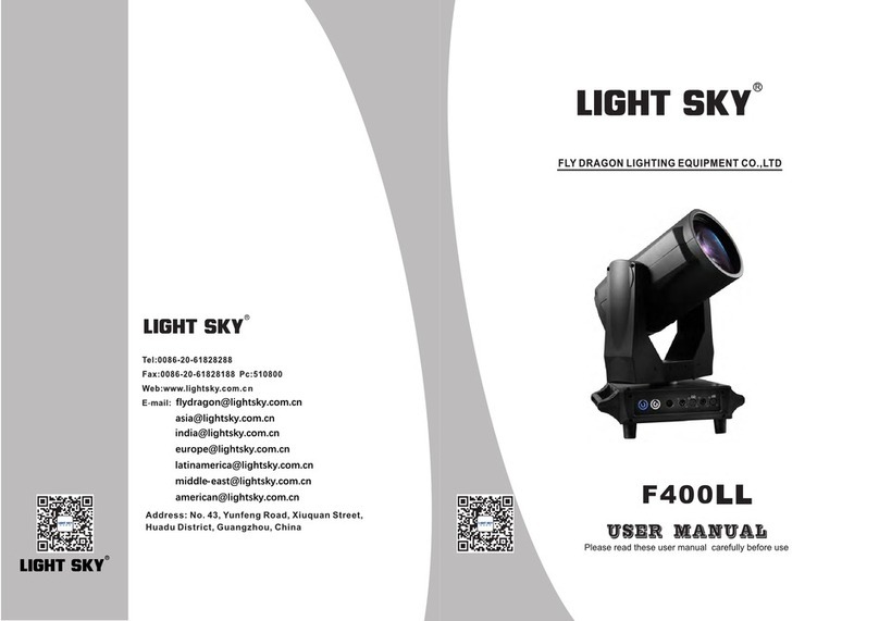 Light Sky F400LL user manual