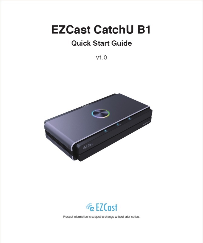 EZCast CatchU B1 quick start guide