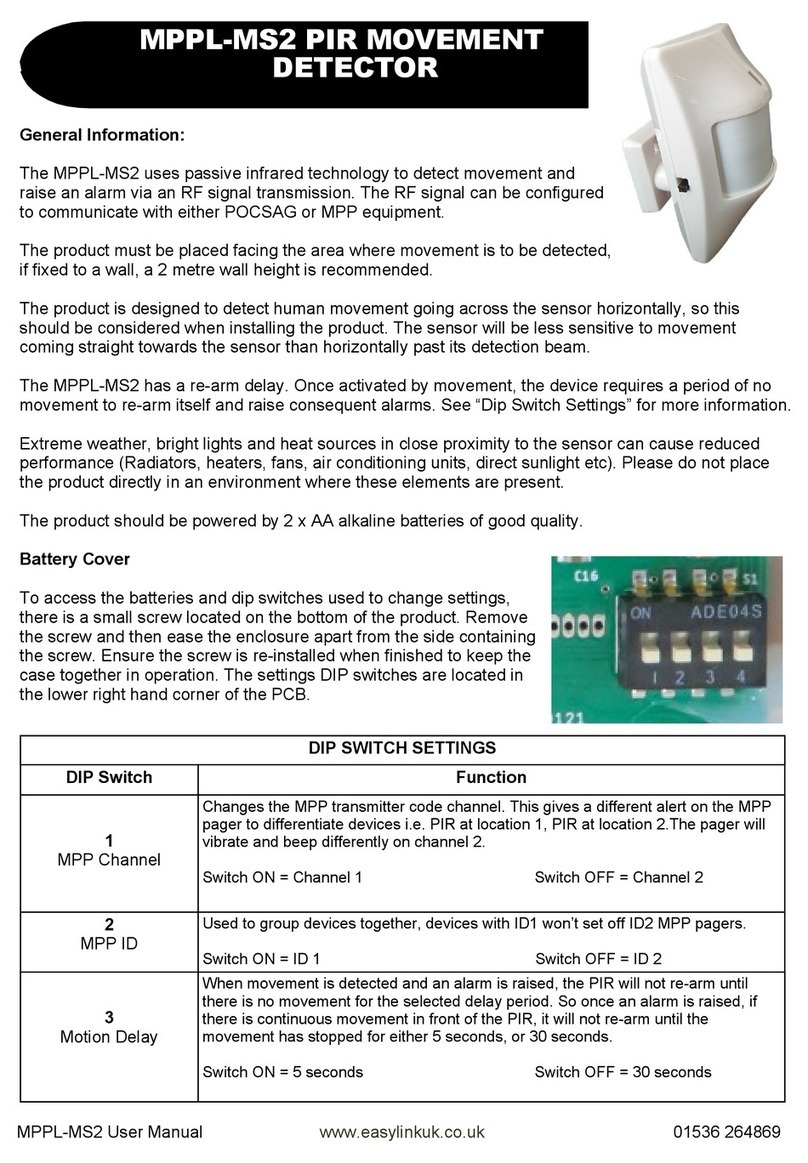 Medpage MPPL-MS2 manual
