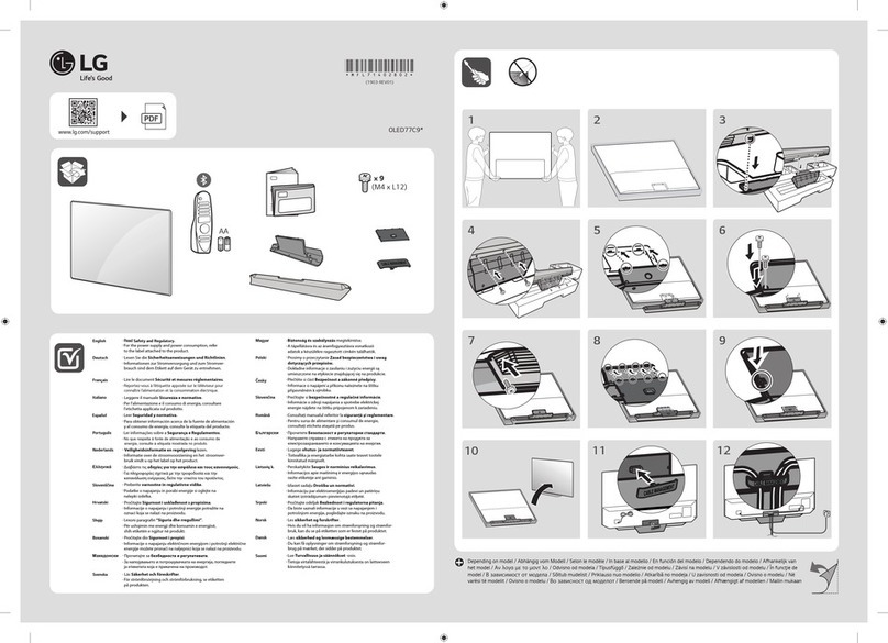 LG OLED77C9 Series User manual