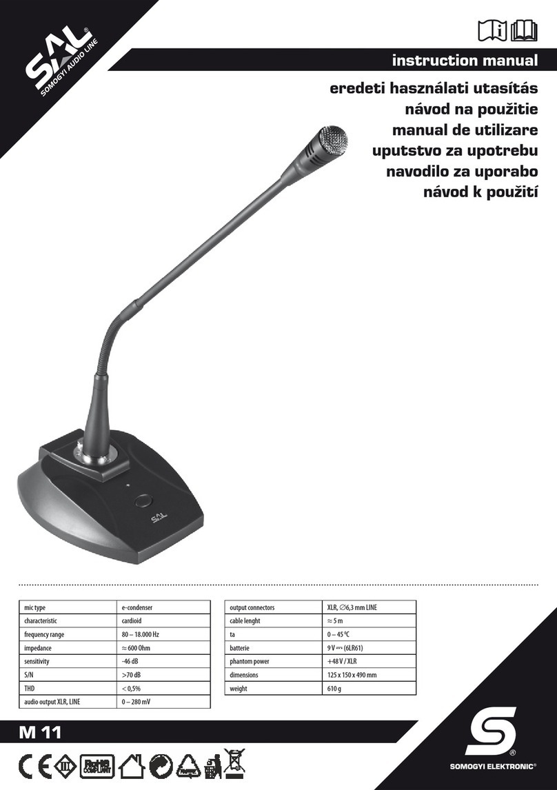 Somogyi M11 instruction manual