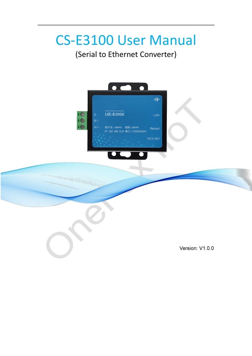 OneFex CS-E3100 user manual