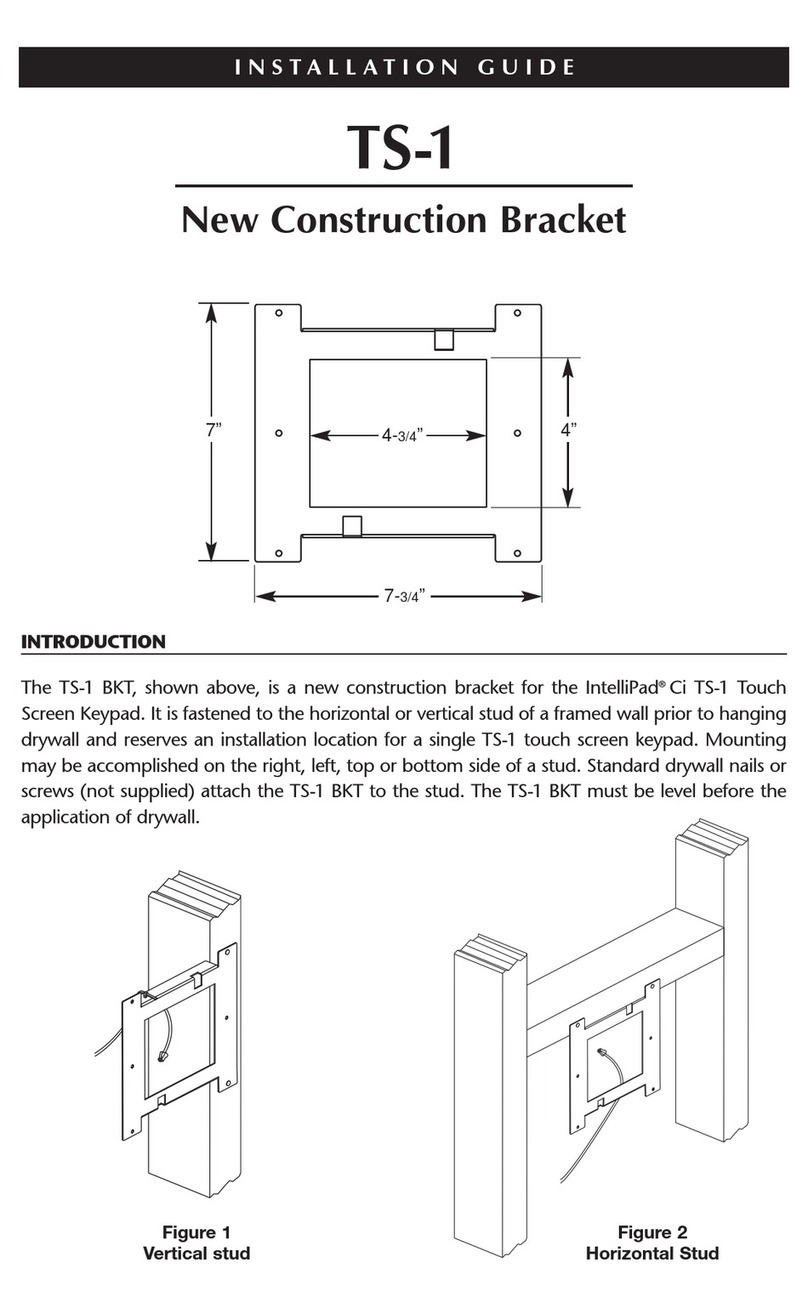 Niles INTELLIPAD TS-1 installation guide