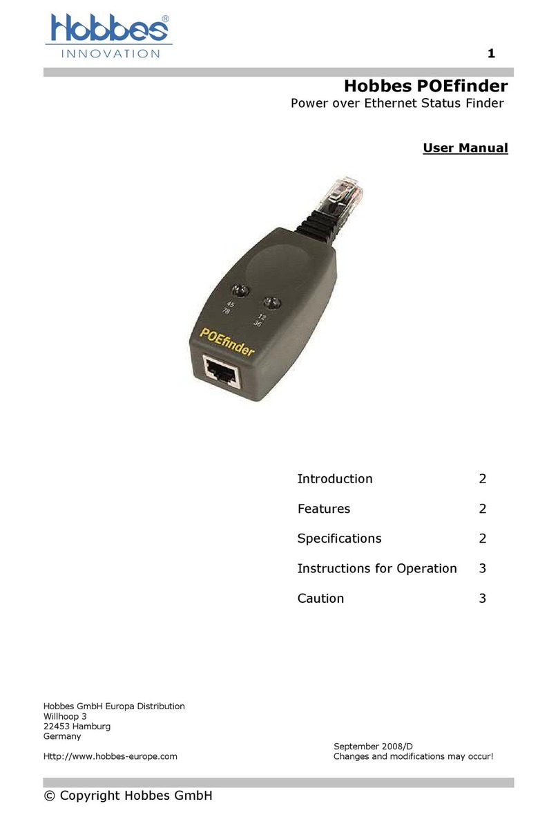 Hobbes POEfinder user manual