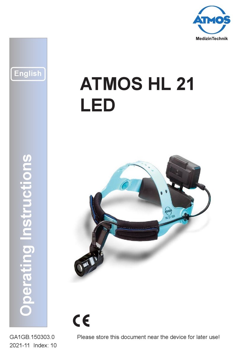 Atmos HL 21 operating instructions