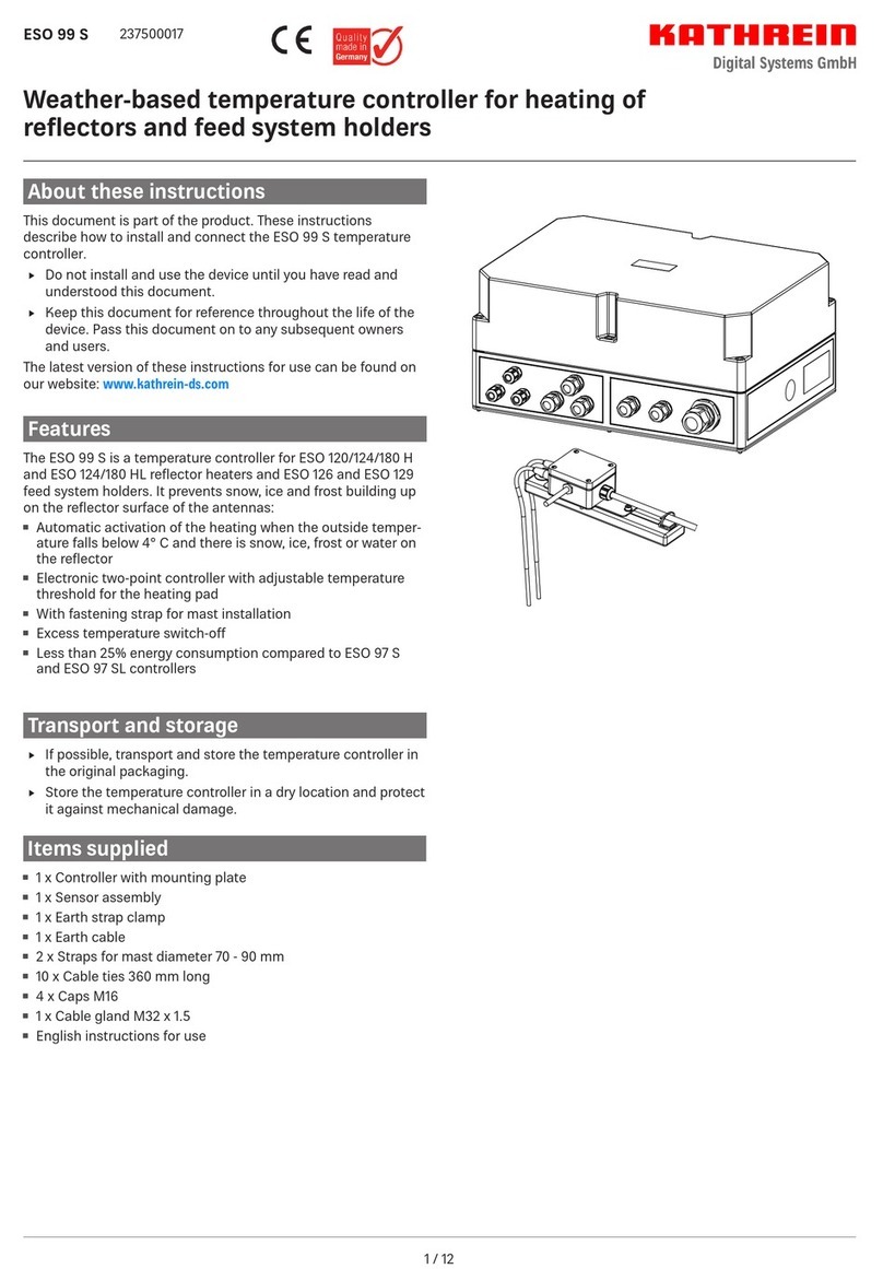 Kathrein ESO 99 S manual