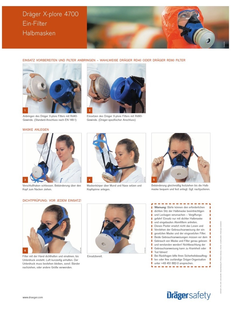Dräger X-plore 4700 User manual