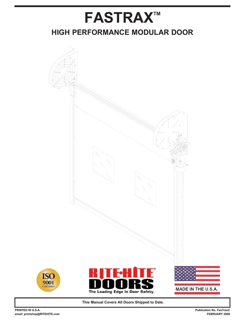 RITE-HITE FASTRAX manual