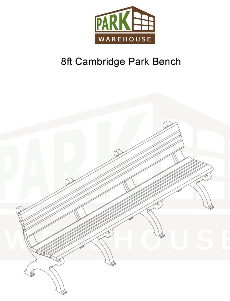 PARK WAREHOUSE Cambridge Assembly instructions