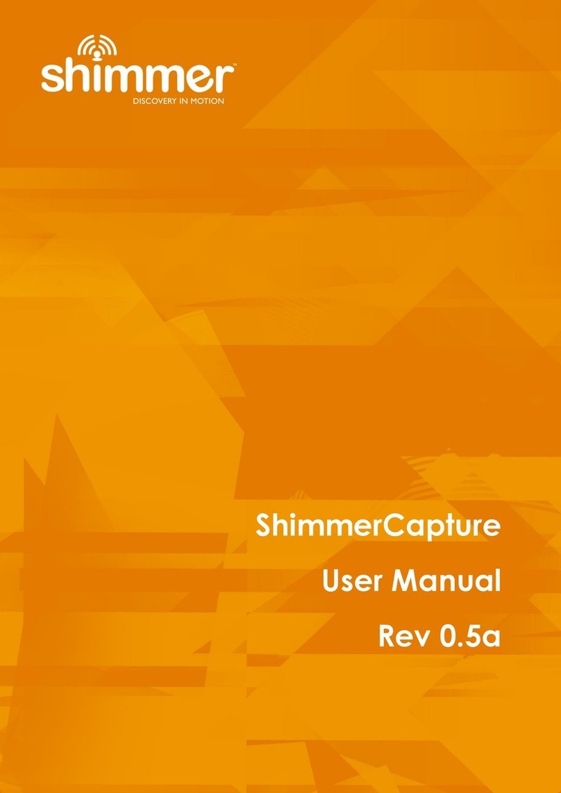 Shimmer ShimmerCapture user manual Shimmer ShimmerCapture user manual