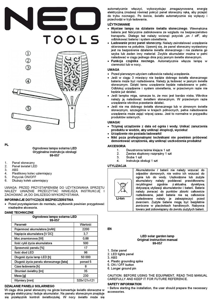 NEO TOOLS 99-057 User guide