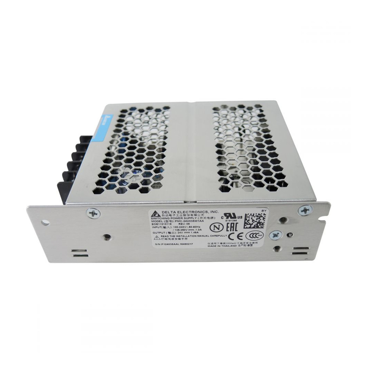 Delta PMC-24V035W1AA User manual