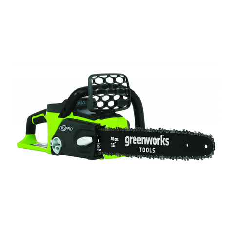 GreenWorks GD40CS40 User manual