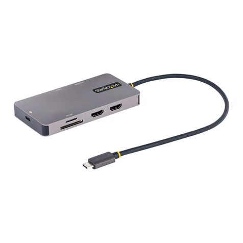 StarTech.com 120B-USBC-MULTIPORT User manual StarTech.com 120B-USBC-MULTIPORT User manual
