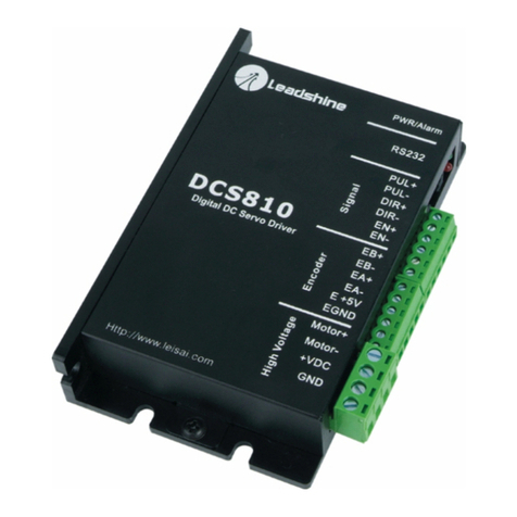 Leadshine Technology DCS810 User manual