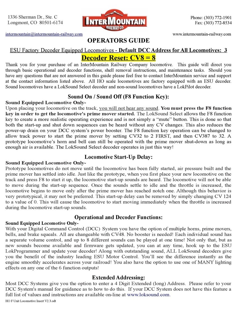intermountain CV48 Operator's guide
