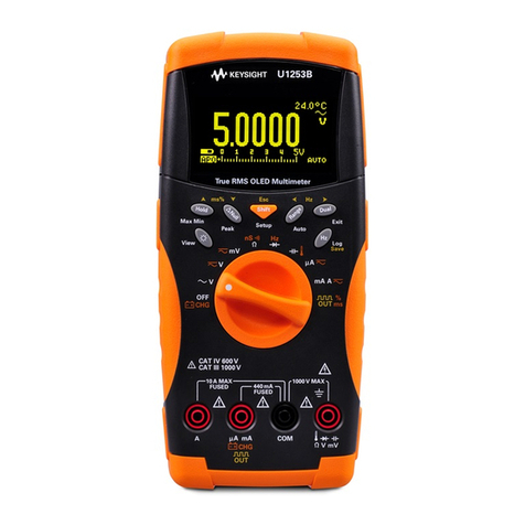 Keysight U1253B quick start