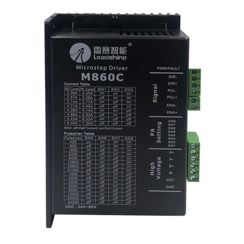 Leadshine M860C User manual