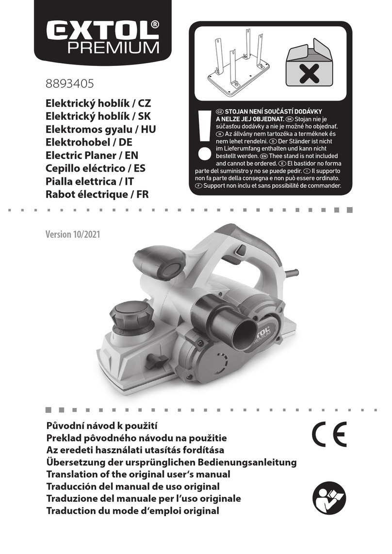 EXTOL PREMIUM 8893405 Translation of the original user manual