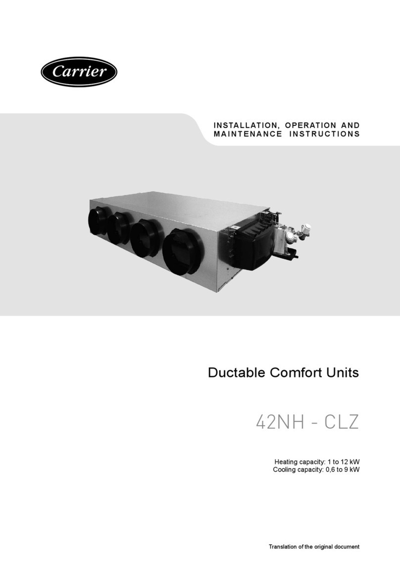 Carrier 42NH - CLZ Manual