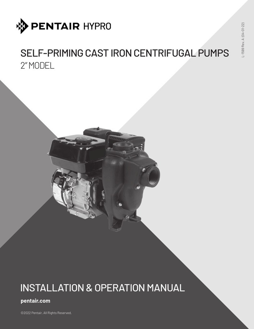 Pentair HYPRO 1532C-6ESP-03 User manual