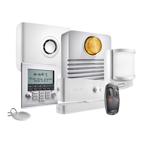 SOMFY PROTEXIOM GSM Installation guide