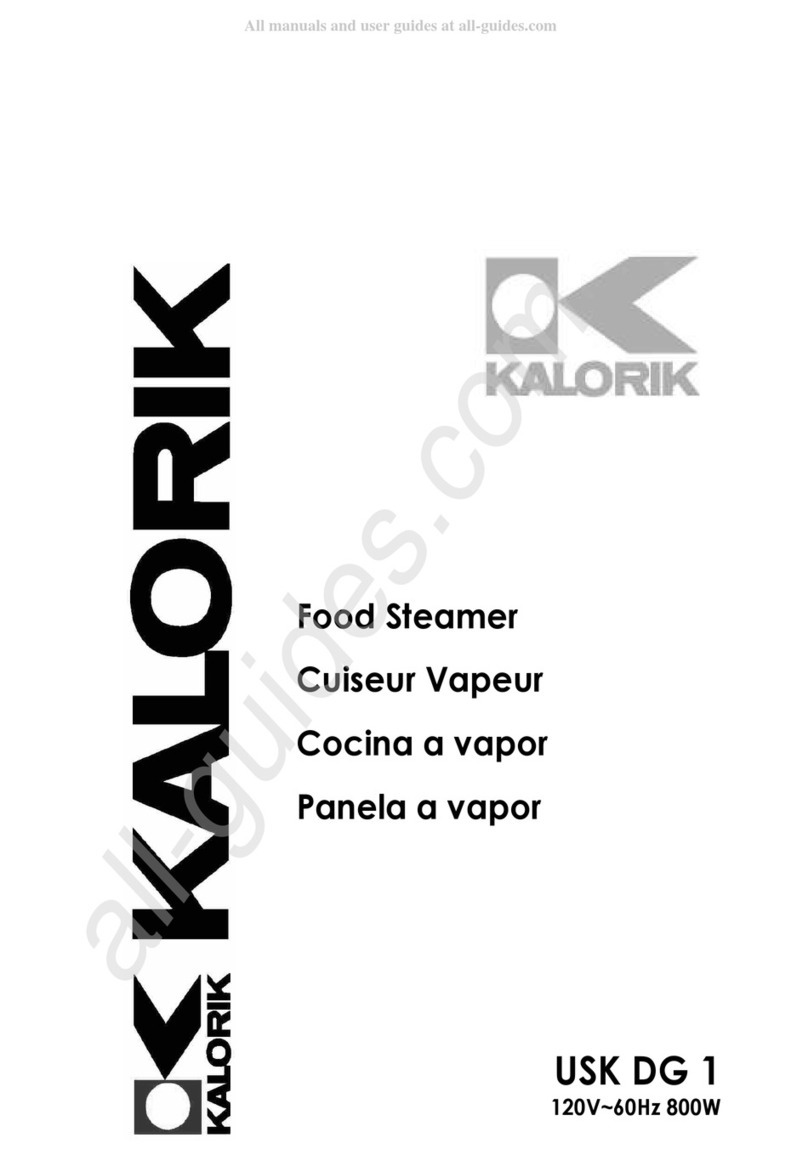 Kalorik USK DG 1 User manual