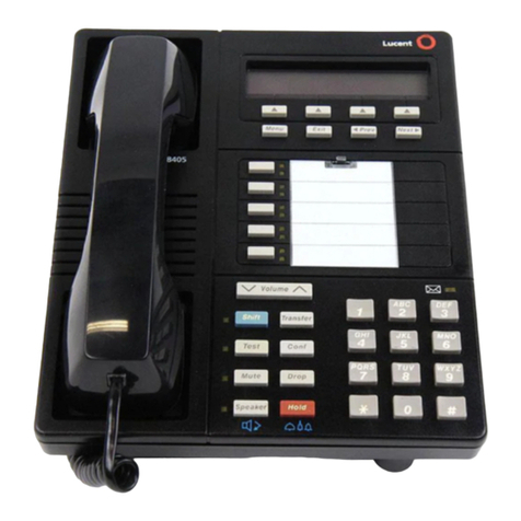 Lucent Technologies Voice Terminal 8405 quick reference