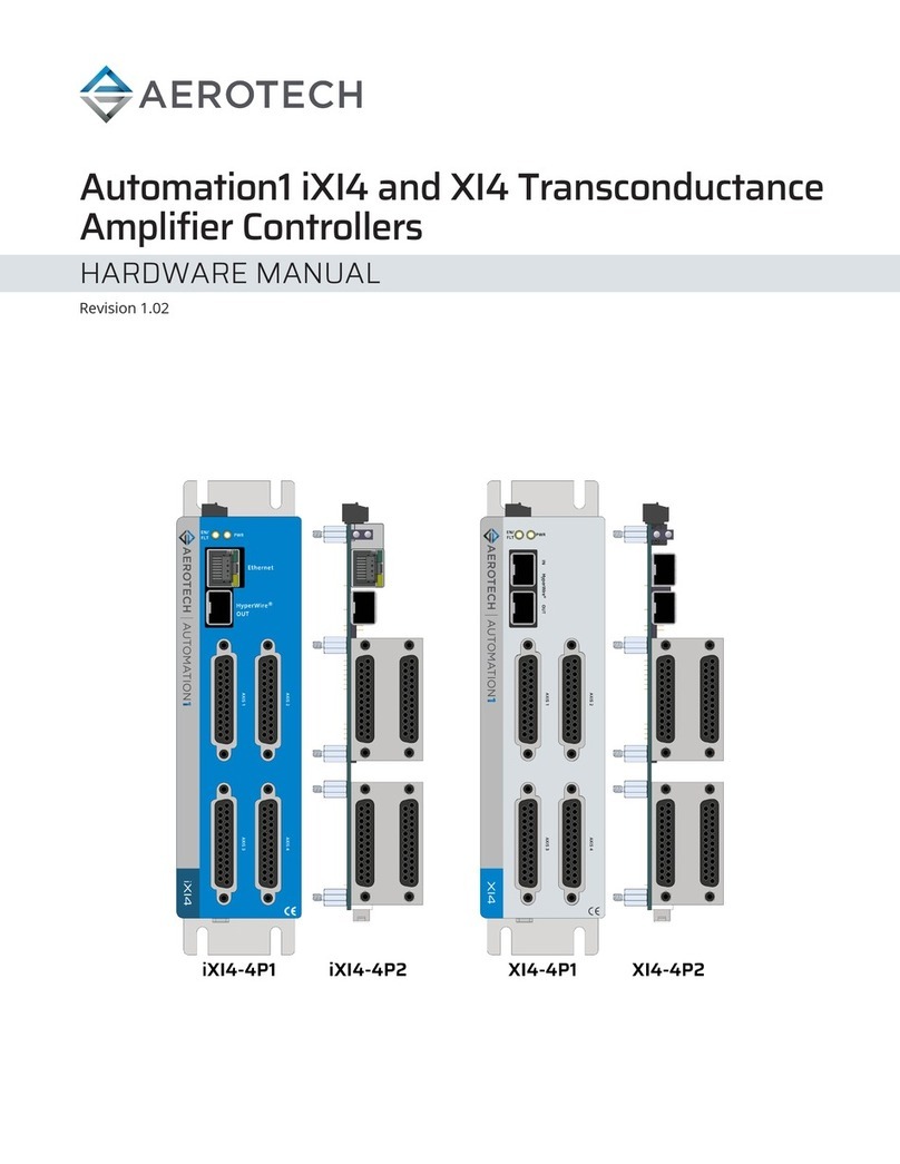 Aerotech Automation1 iXI4 Hardware manual
