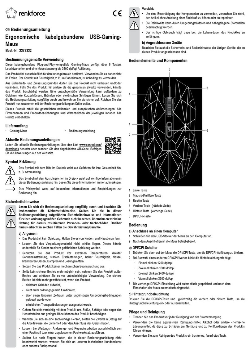 Renkforce 2373332 User manual