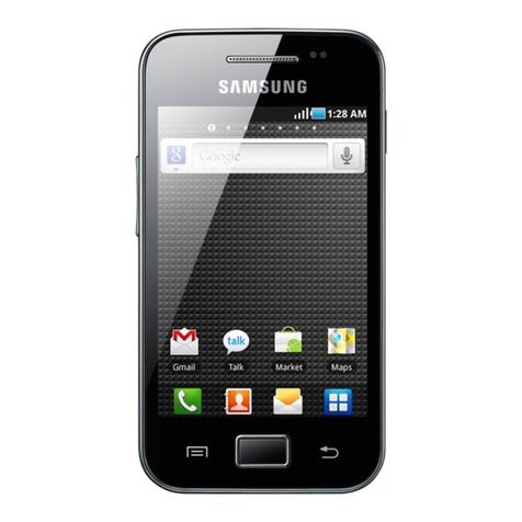Samsung Galaxy Ace User manual