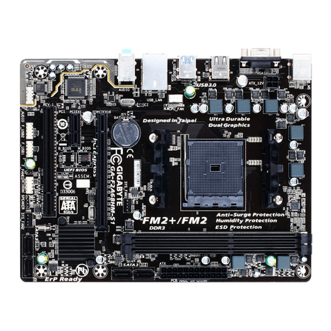 Gigabyte GA-F2A68HM-S1 user manual