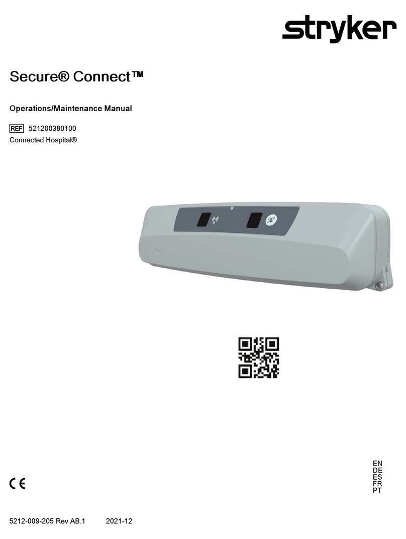 Stryker Connected Hospital Secure Connect Operation & maintenance manual