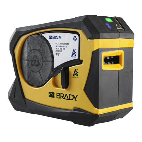 Brady M211 User manual