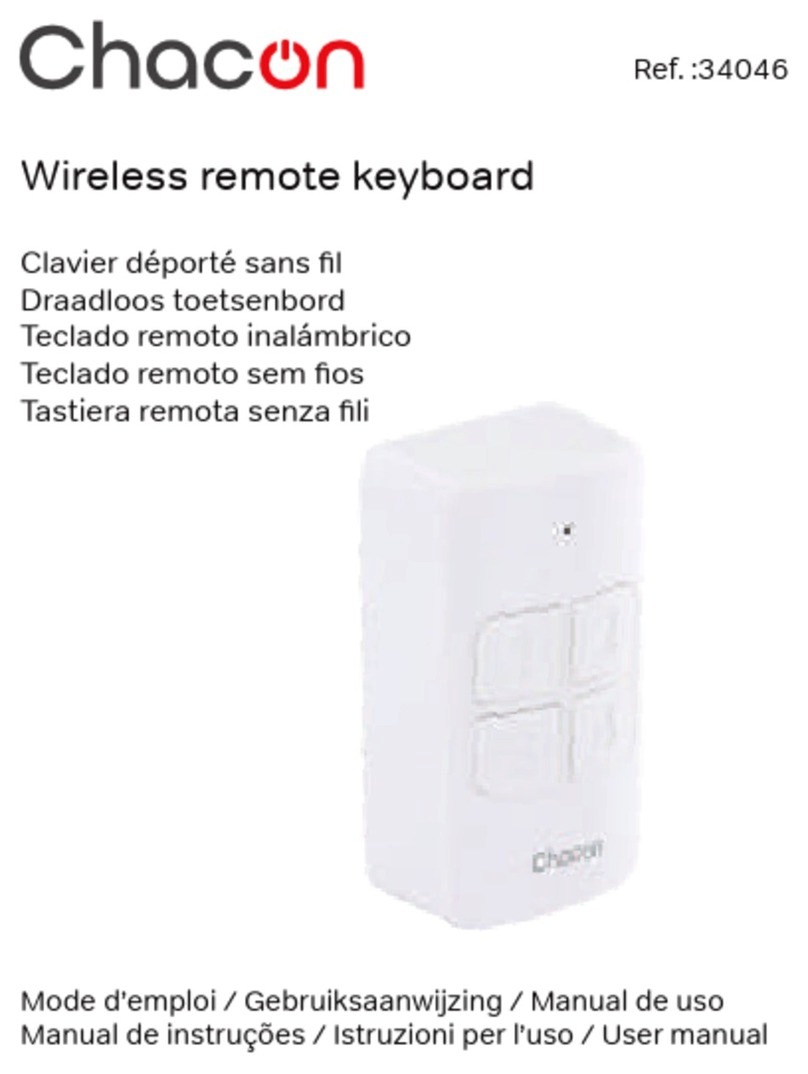Chacon 34046 user manual