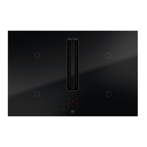 V-ZUG CombiCookTop V2000 I804 User manual